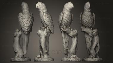 Bird figurines (STKB_0055) 3D model for CNC machine